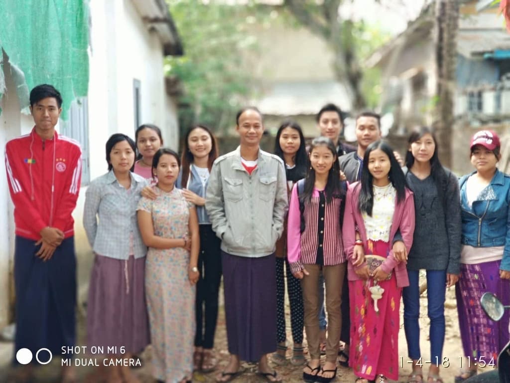 Students on a learning trip