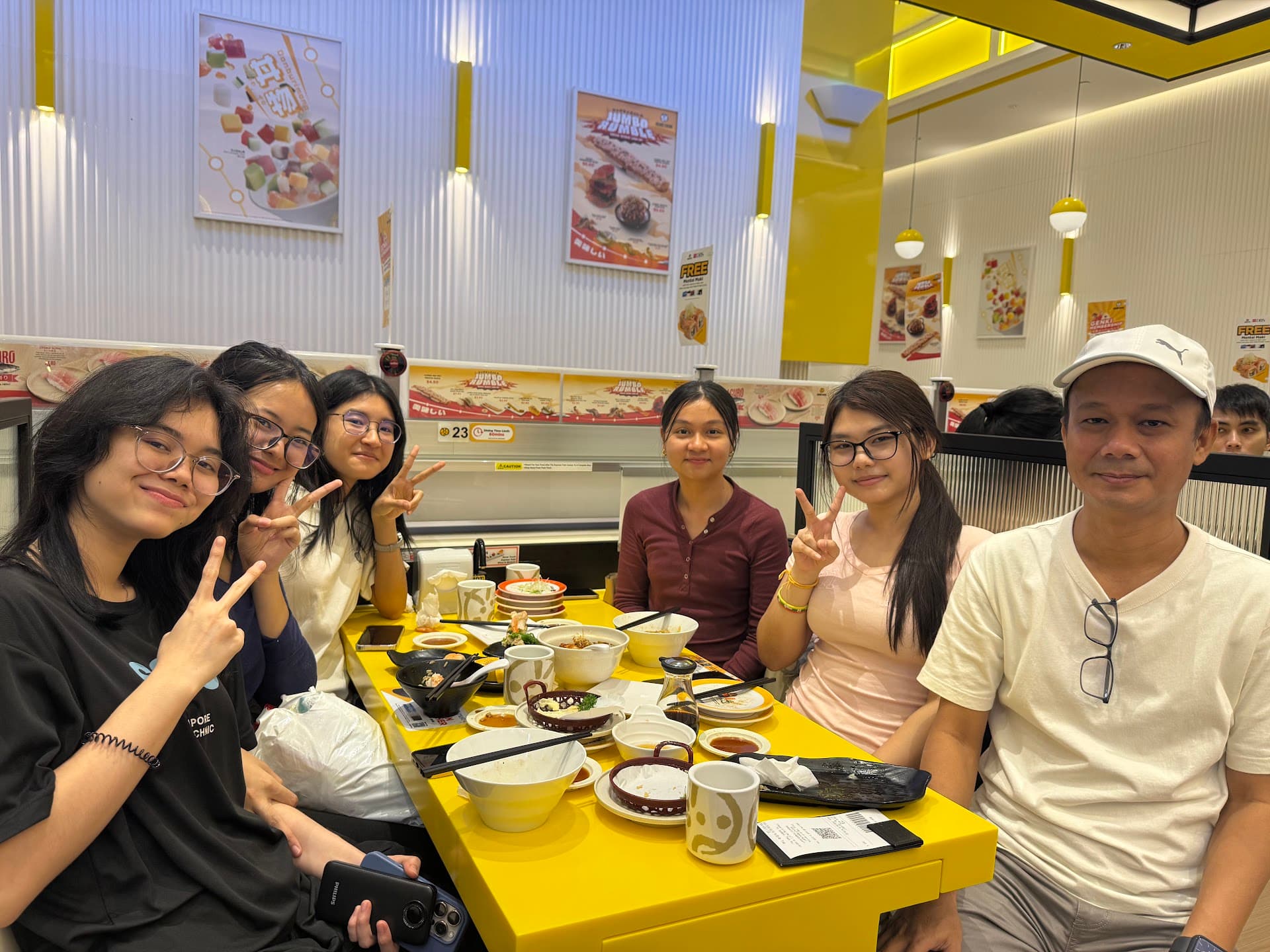 Alpha Academy students and teacher spending time together